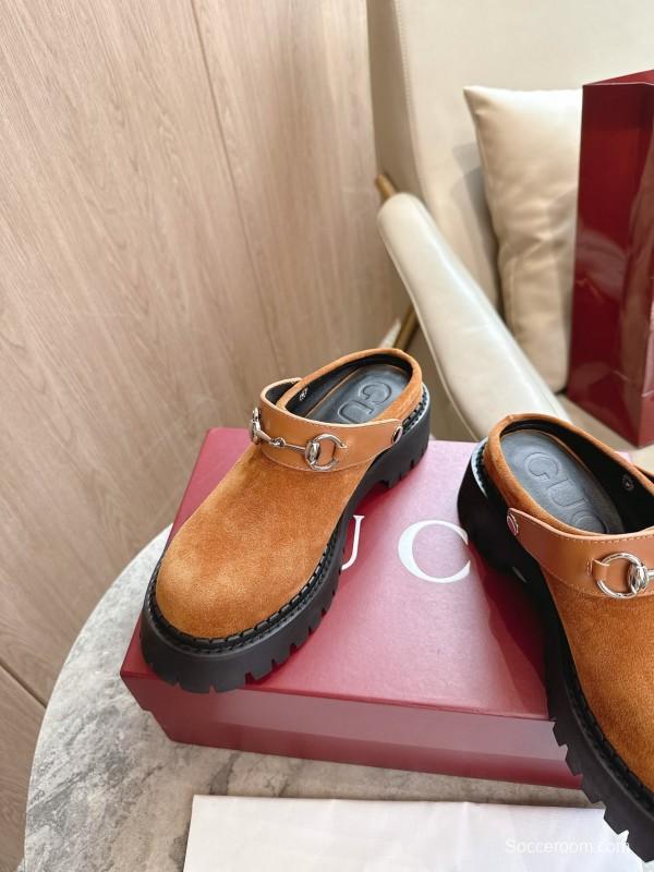 Gucci Women's Mule Shoes with Horsebit Detail - LY00300