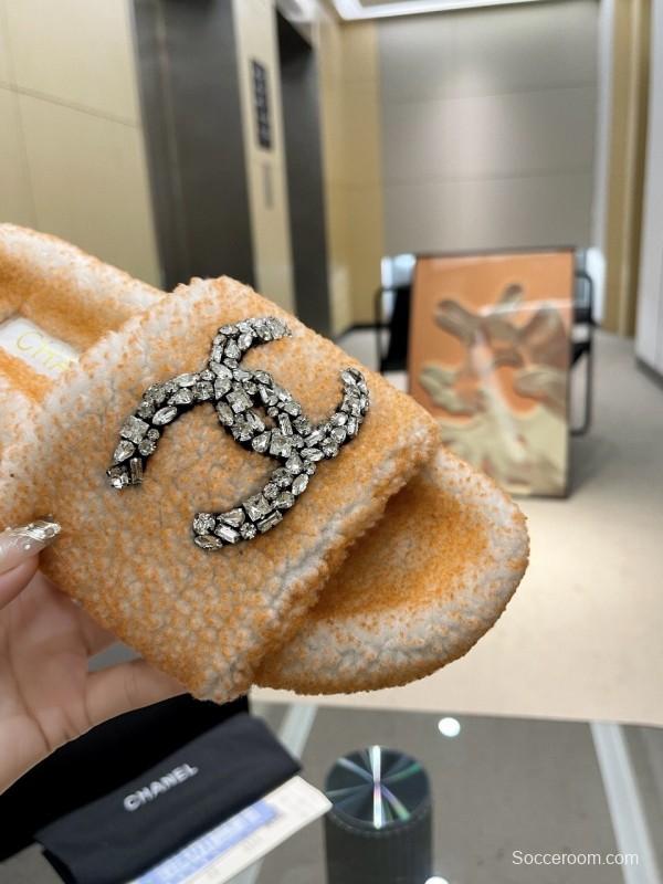 Chanel 2025 SS New Wool Slippers Soft Wool - LY00280