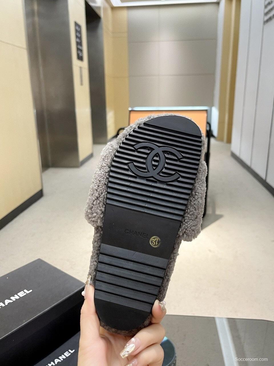 Chanel 2025 SS New Wool Slippers Soft Fine Wool - LY00280