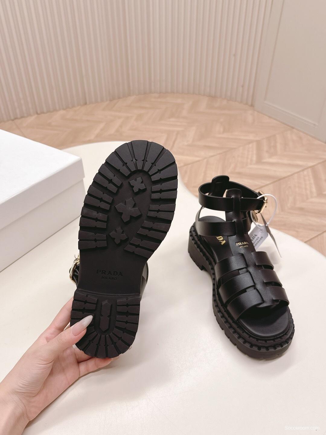 Prada Spring Summer 2025 High-Top Sandals Roman Platform - LY00300