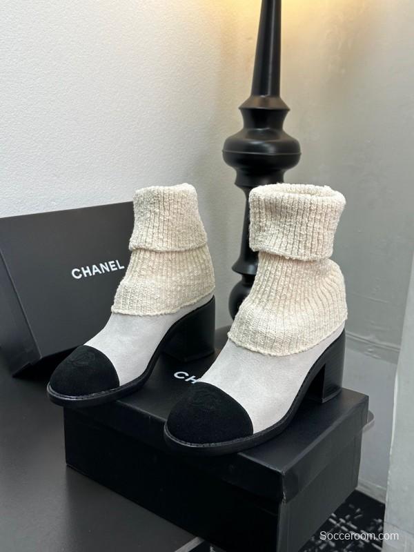 Chanel 2025 SS Short Boots Essential Autumn Winter Item - LY00260