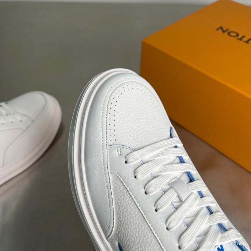Louis Vuitton Beverly Hills Low-Top Fashion Sneakers Men's Shoes - YC