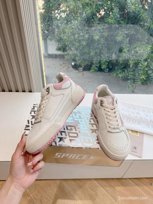 Golden Goose G411 Spring Summer Retro Running Shoes with Soft Sole - KFY00320