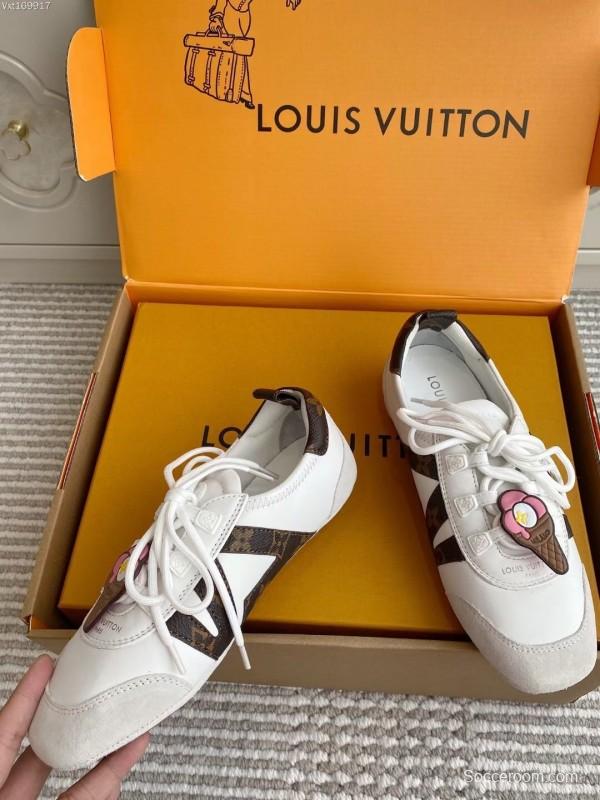 Louis Vuitton SNEAKERINA Ballet Sneakers Couple Edition with Chip - AS00350