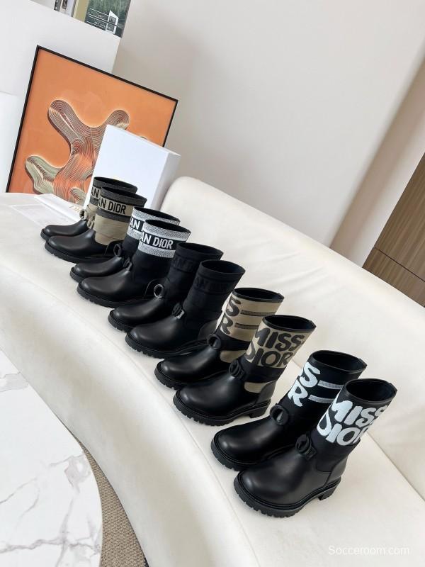 Dior Fall/Winter 2025 Retro Work Boots Slip-On - LY00320