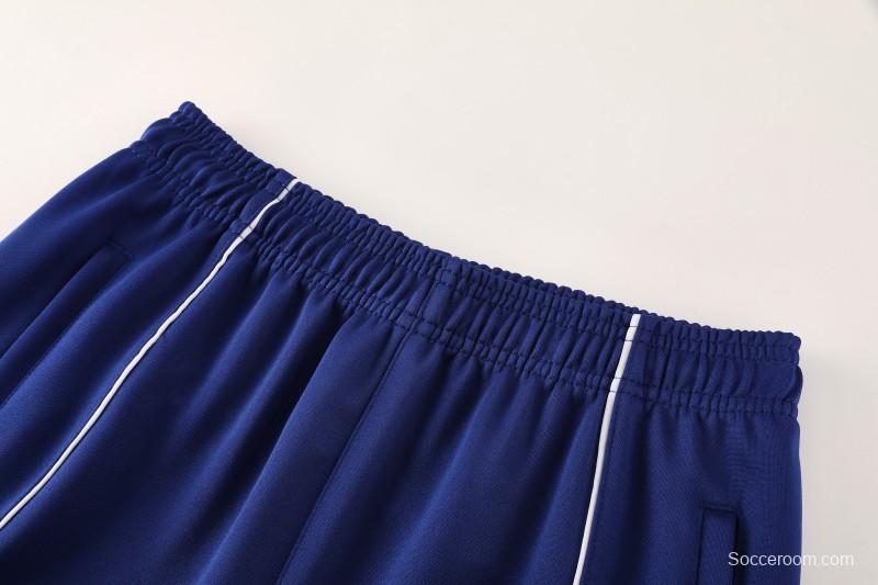 25/26 Arsenal FC Royal Blue Full zipper Jacket Tracksuit+ long pants