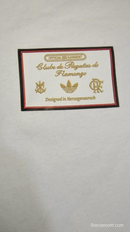 25/26 Flamengo Retro Embroidered Logo Hoodie 9 Colors
