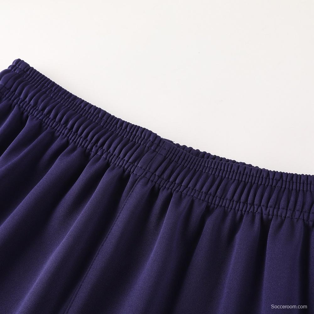 24/25  England Purple Full zipper Jacket Tracksuit+ long pants