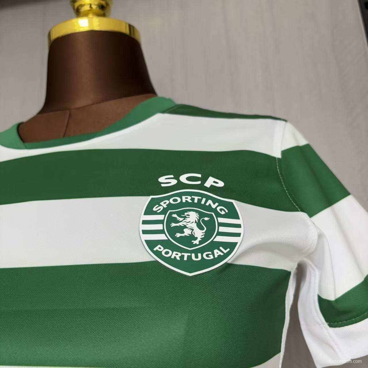 25/26 Women Sporting Lisbon Home Jersey
