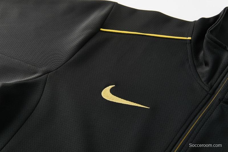 2026 NIKE Black Full Zipper Jacket + Long Pants