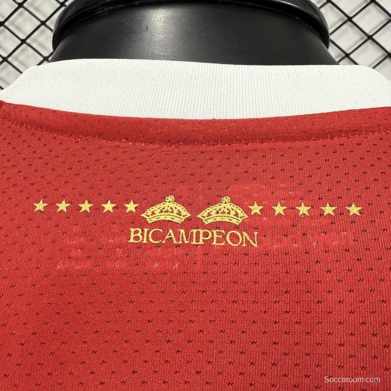 Player Version 26/27 Deportivo Toluca FC New Balance Home Deep Red White Jersey