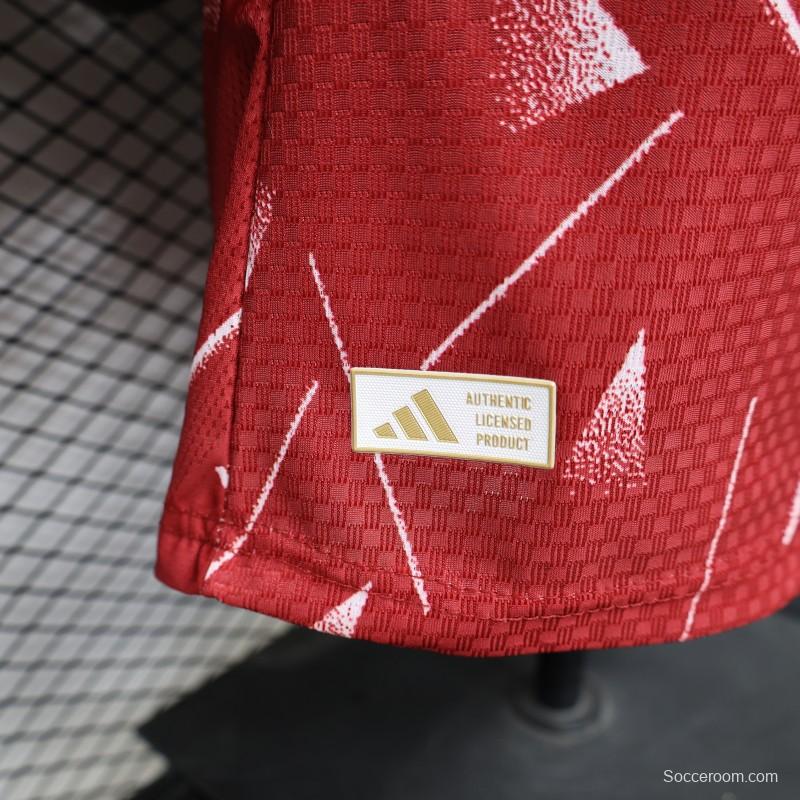 Player Version 26/27 Liverpool Red with Geometric Shatter Pattern Home Special Edition Jersey