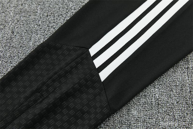 2026 Inter Miami CF Pink  Half Zipper Jacket Tracksuit + Black Long Pants