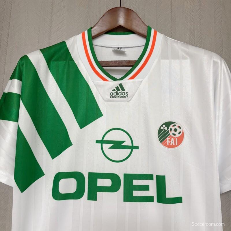 1992 Retro Ireland Away Jersey