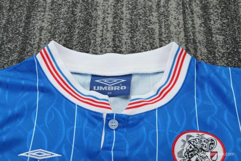 Retro Kids 89/90 Ajax Away Jersey