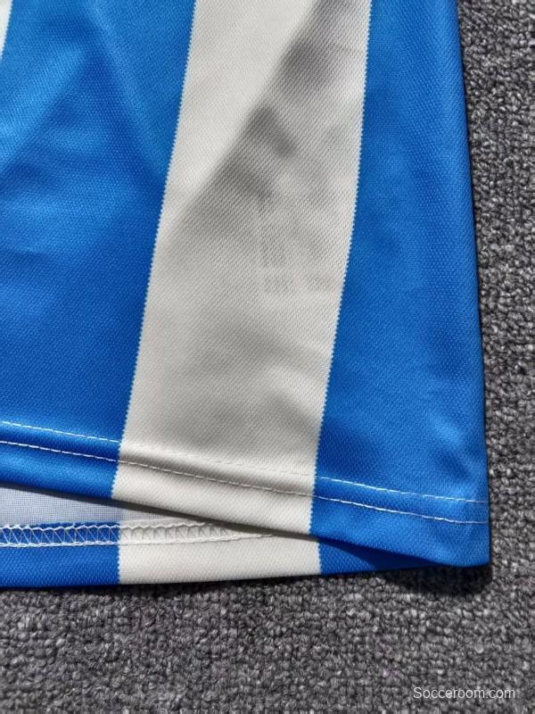 Retro 1998 Kids Argentina Home Long Sleeve Jersey