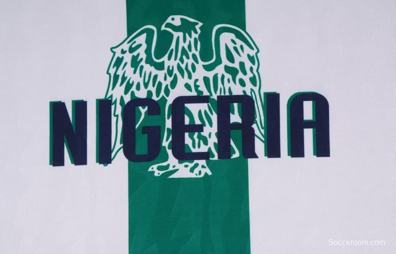 Retro 1996 Kids Nigeria Away White Jersey