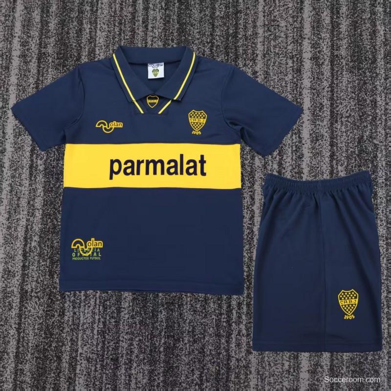 Retro Kids 93/95 Boca Juniors Home Jersey