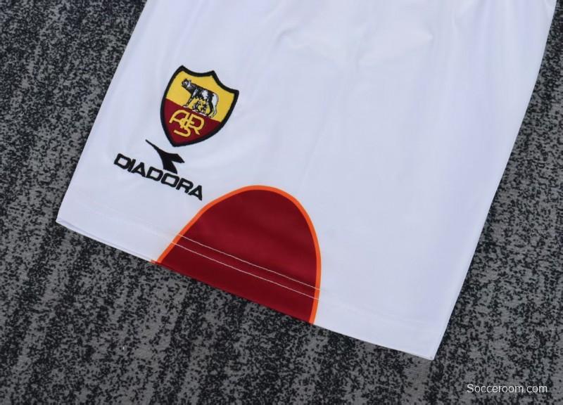 Retro Kids 99/00 Roma Home Jersey