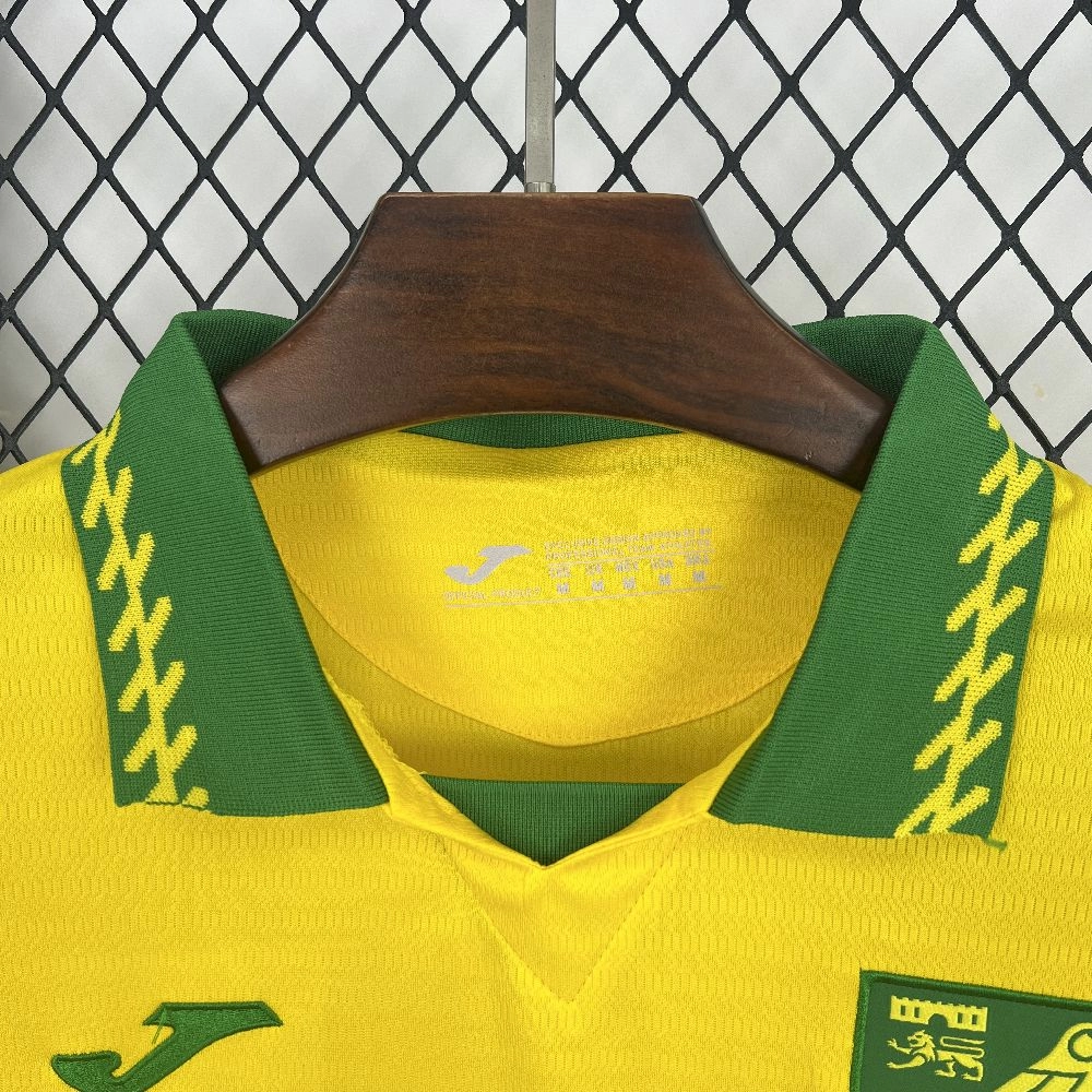 2025/26 Norwich City FC Home Jersey