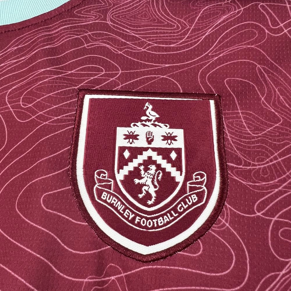 2025/26 Burnley F.C. Home Jersey