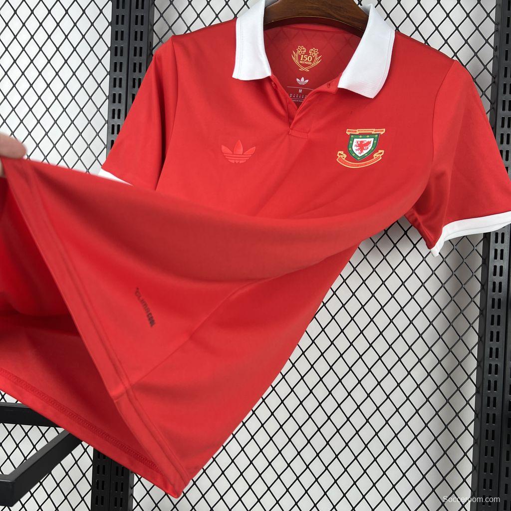 2026 Mens Wales 150th Anniversary Jersey