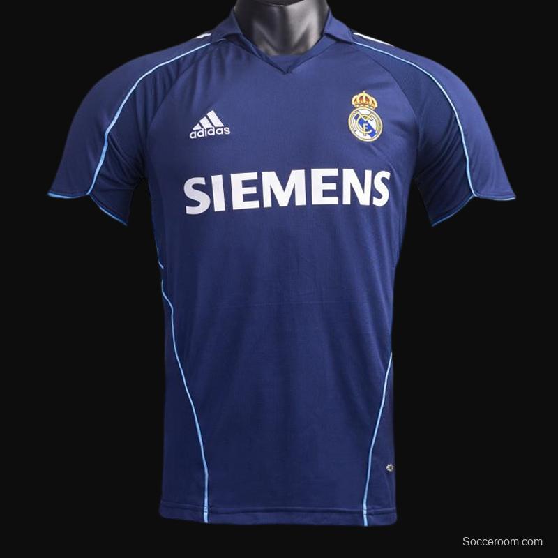 RETRO 05/06 Real Madrid Away Soccer Jersey