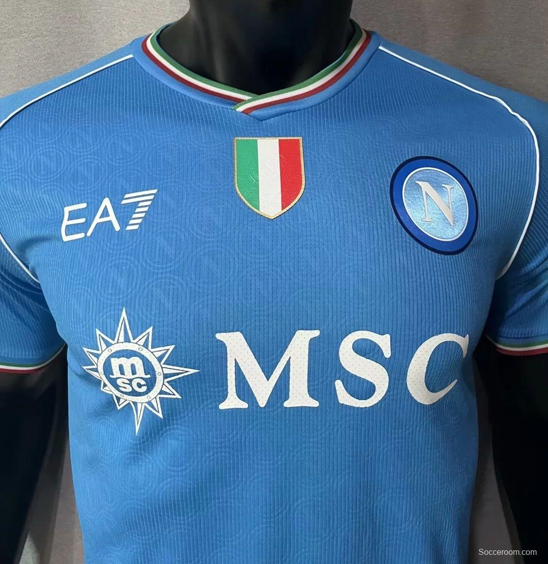 Player Version 23/24 Napoli Home Jersey