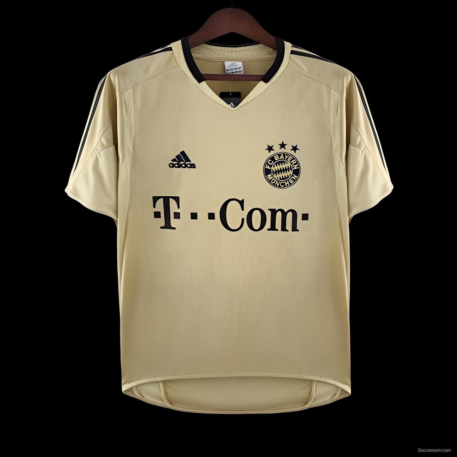 Retro 04/05 Bayern Munich Away  Soccer Jersey