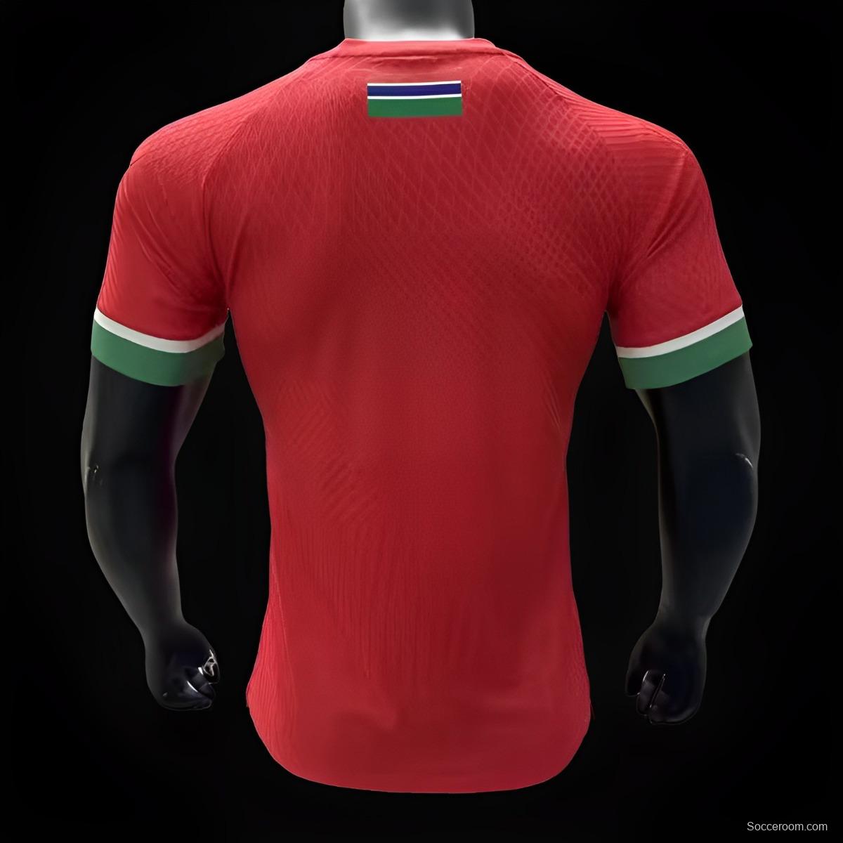 Player Version 2023 Gambia Home Jersey