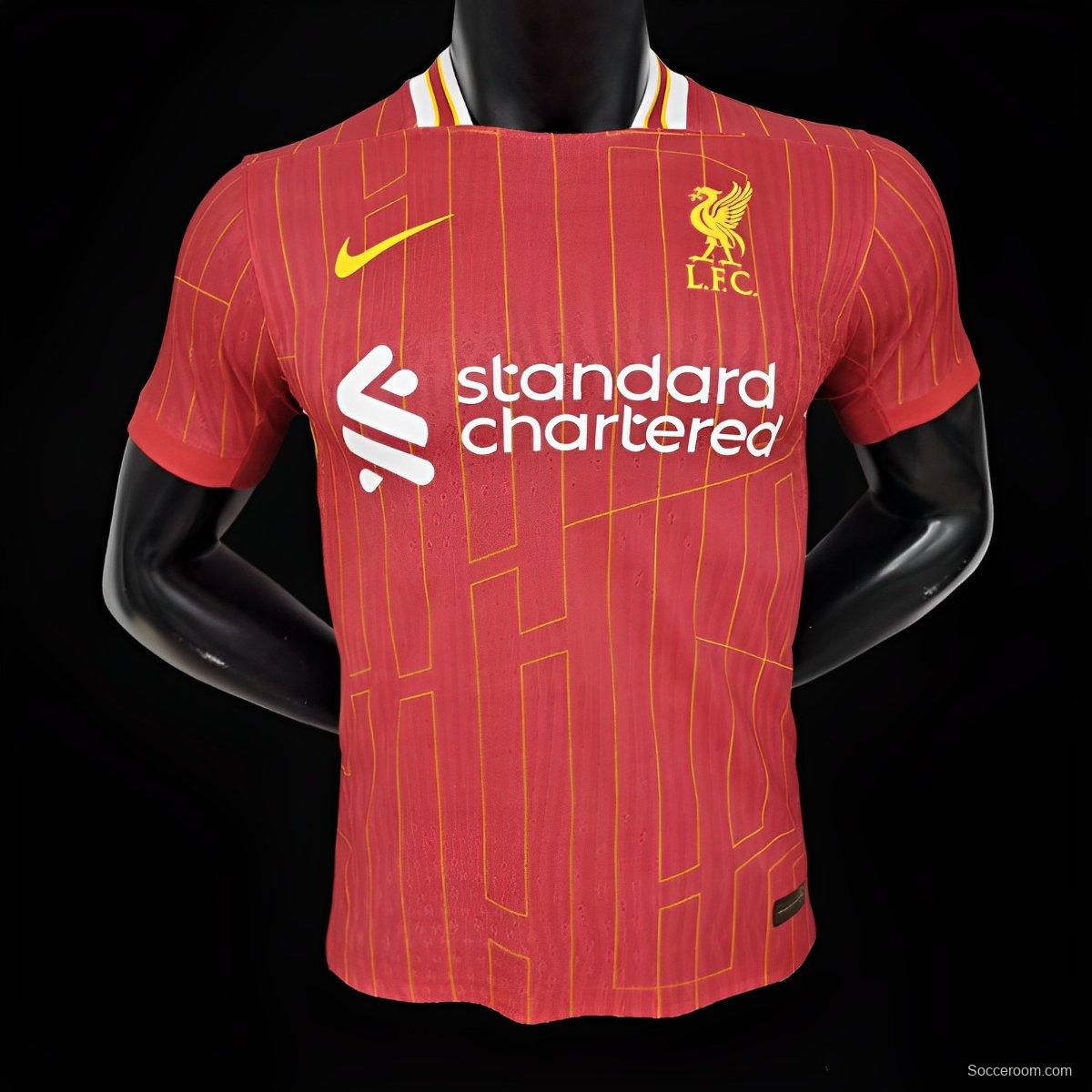 Player Version 24/25 Liverpool Home Jersey