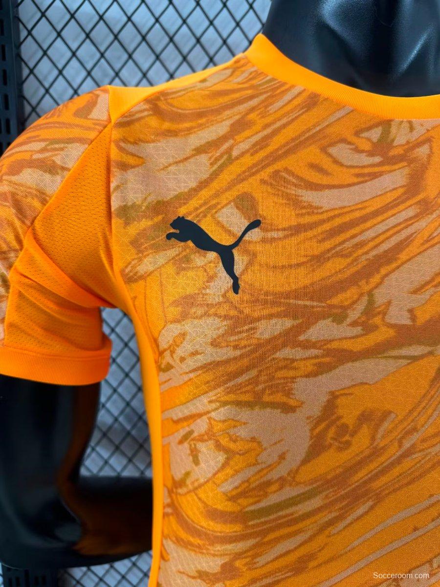 Player Version 25/26 AC Milan Goalkeeper Third Orange Jersey