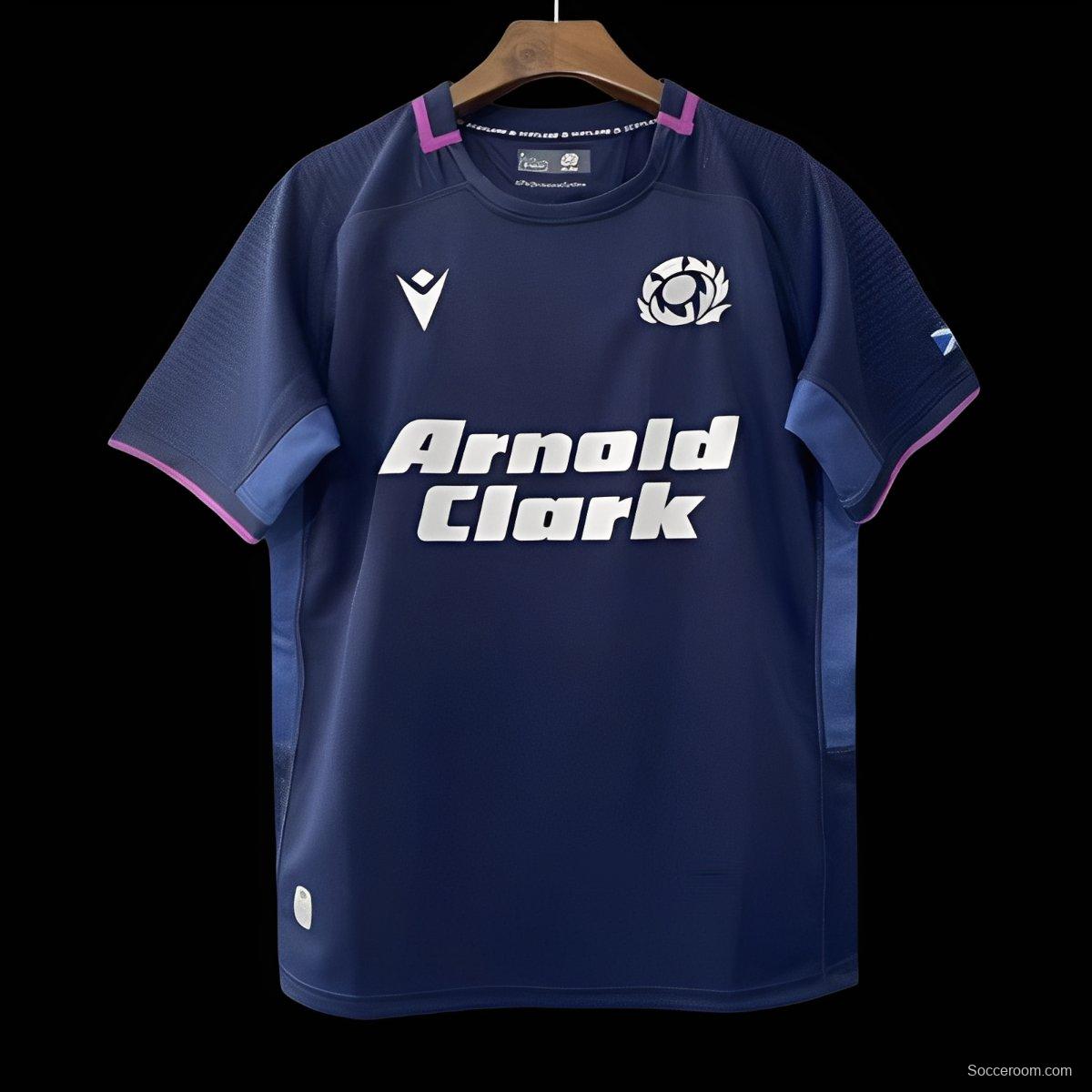 2026 Scotland home Navy Blue Jersey