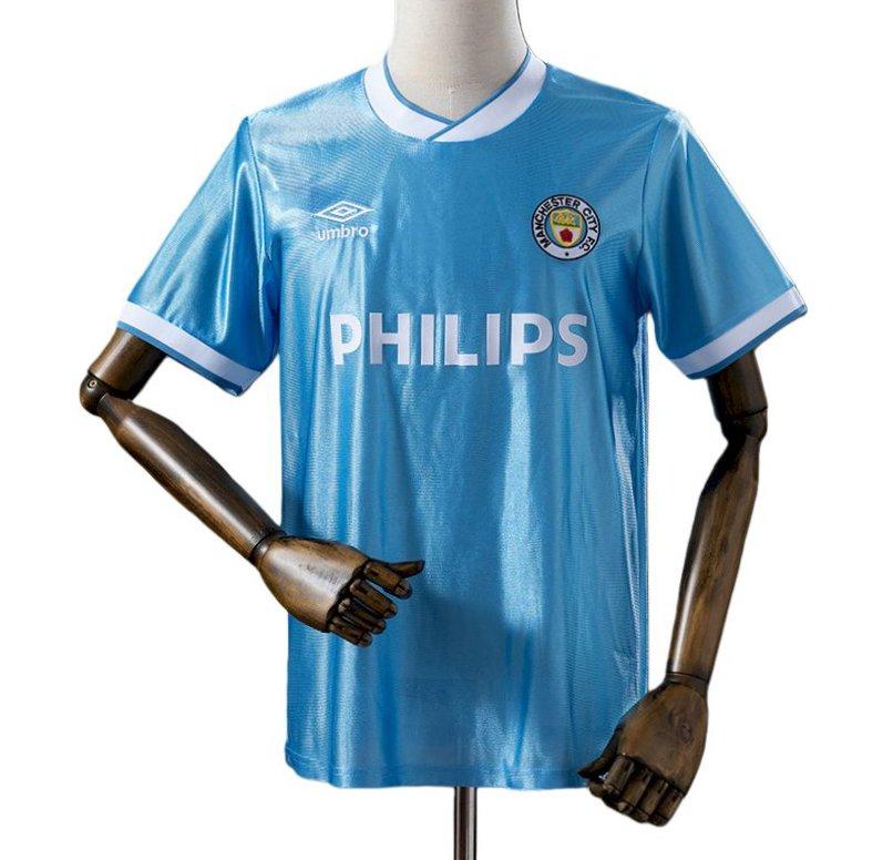 1986/87 Retro Manchester City Home Jersey