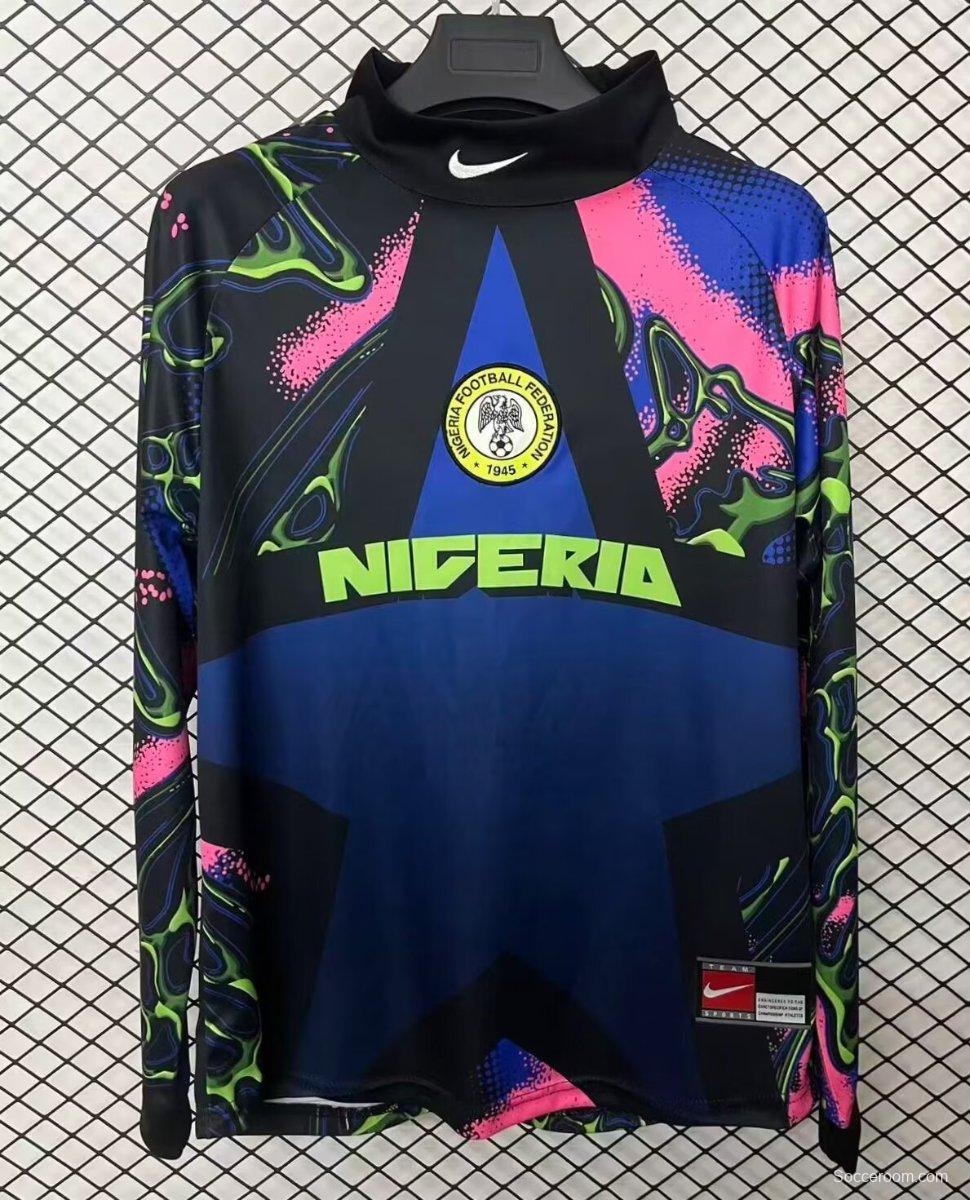 2026 Nigeria Hollywood Goalkeeper Long  Sleeve Jersey