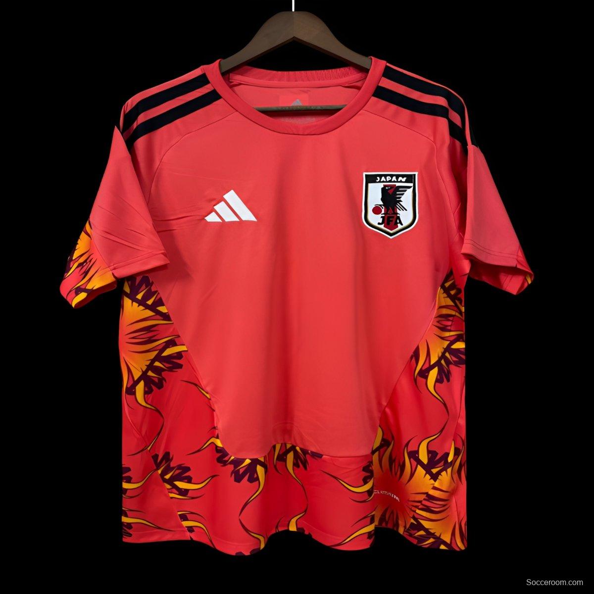 2026 Japan Red Goalkeeper Jersey