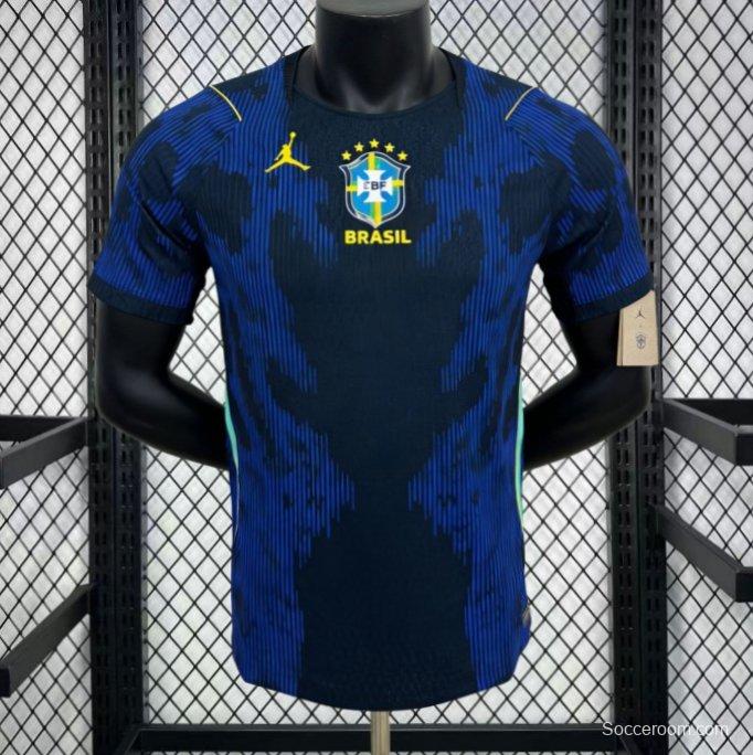 2026 Player Version Mens Brazil World Cup Away Jersey