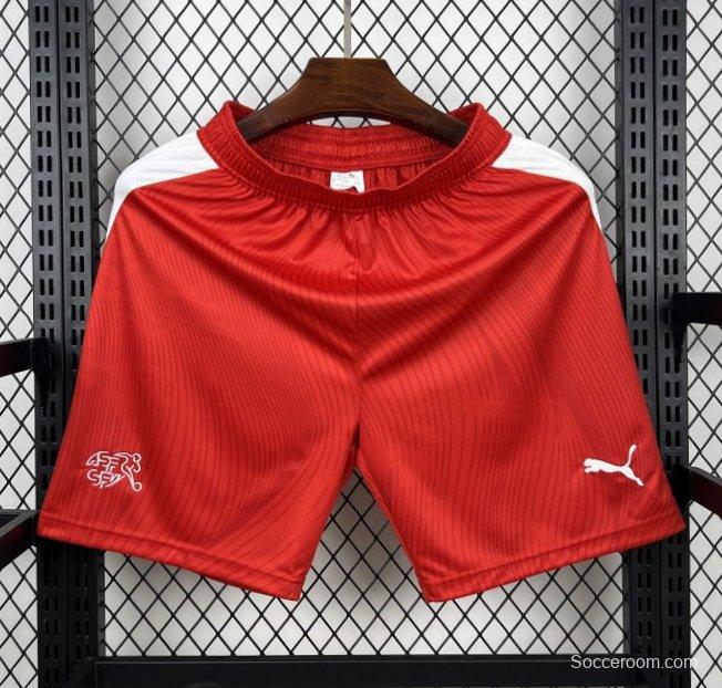 2026 Mens Switzerland World Cup Home Shorts