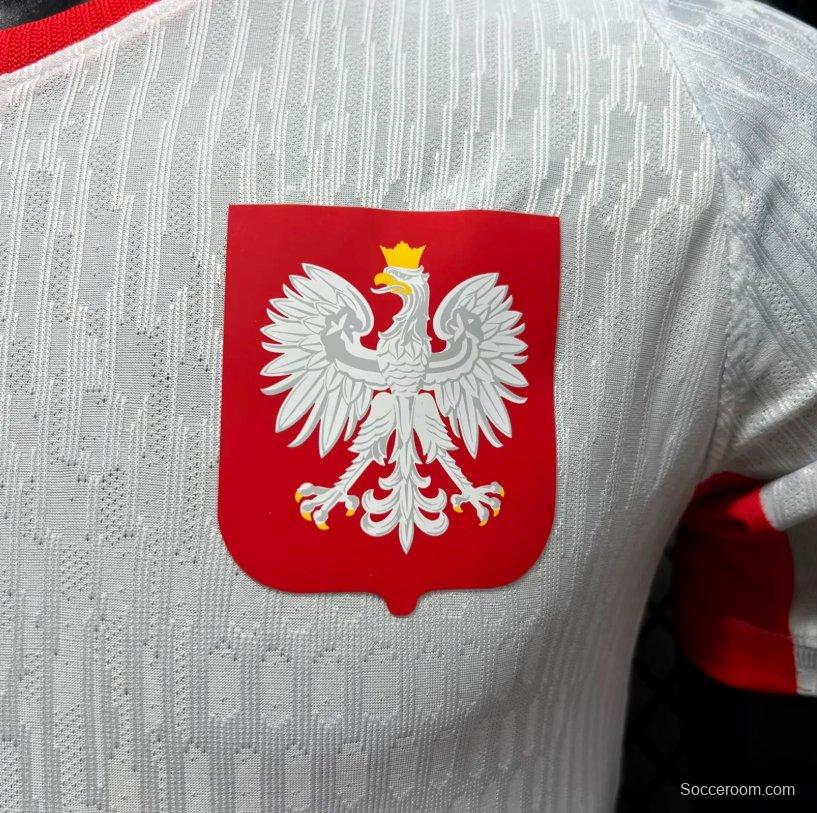 Player Version 2026 Poland Home Jersey