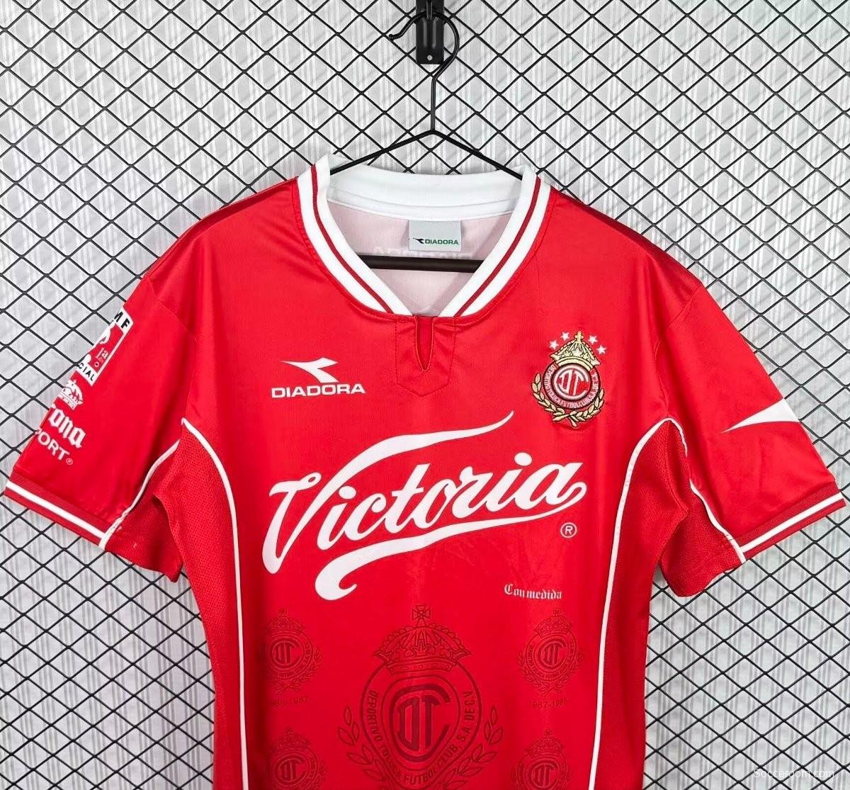 Retro 98/99 Toluca Home Jersey