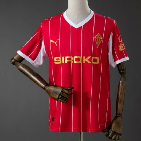 25/26 Sporting De Gijon Retro Style Jersey