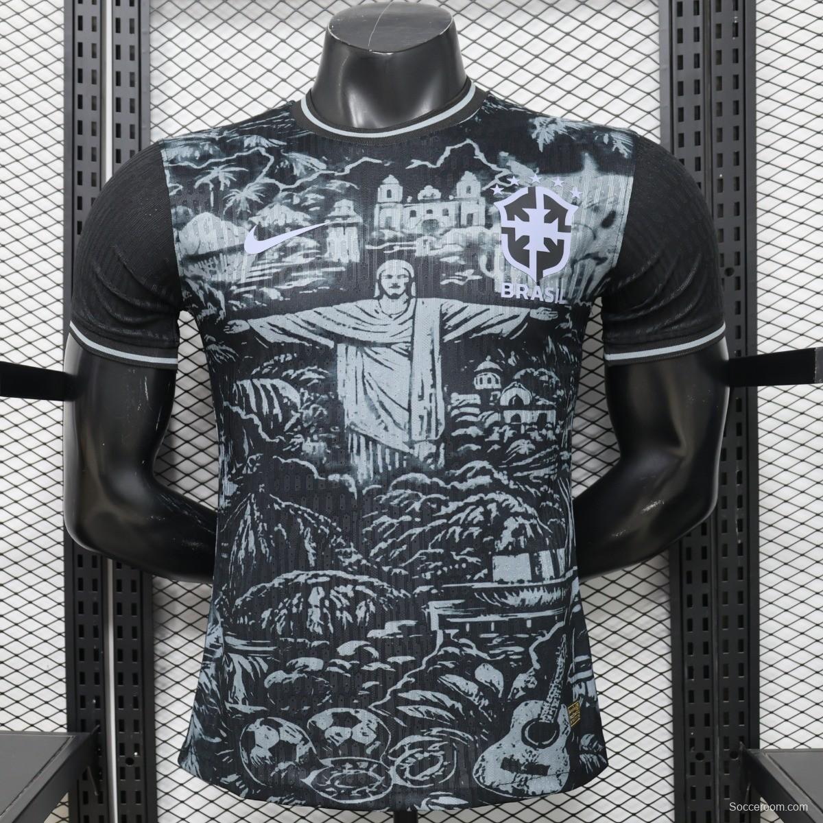 Player Version 2026 Brazil Special Edition Black  Jersey