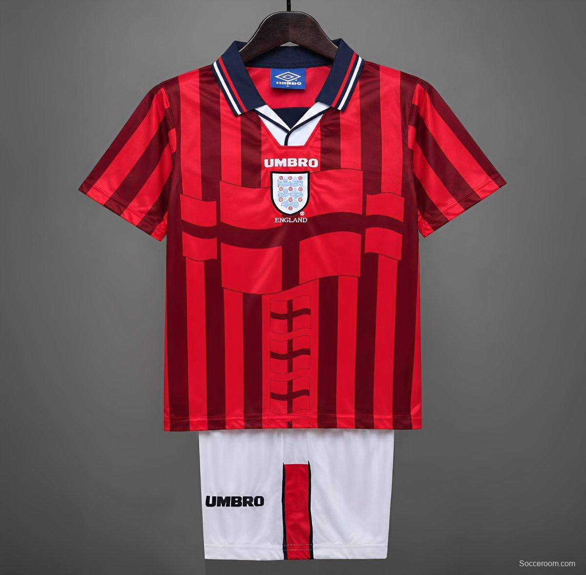 Retro 1998 England Away Jersey