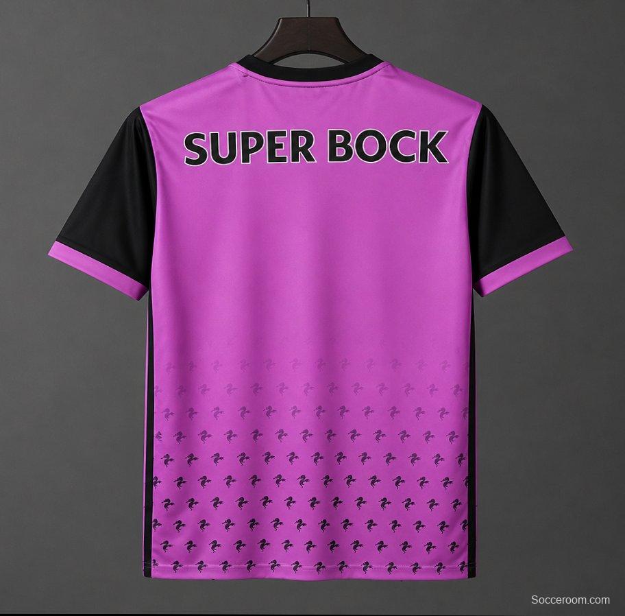 25/26 FC Porto Training Purple/Black Jersey