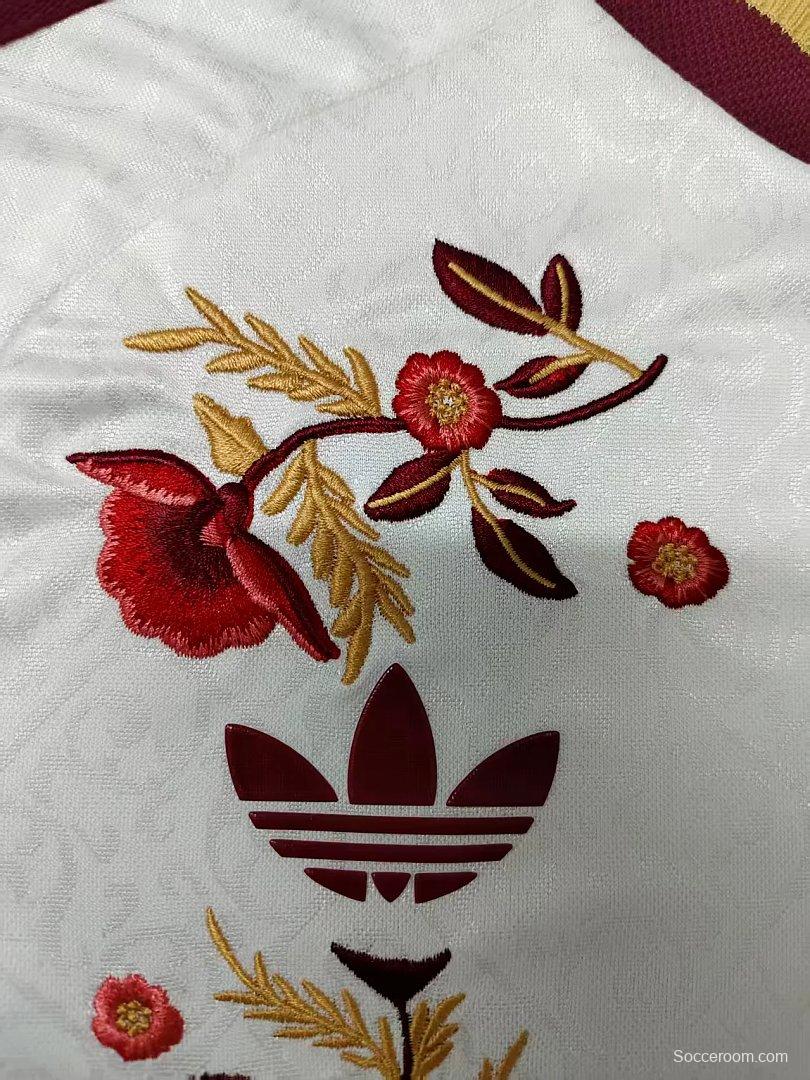 2026 Spain World Cup "Floral Edition" Off White Special Jersey