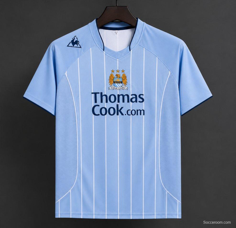 Retro 07/08 Manchester City Home Soccer Jersey
