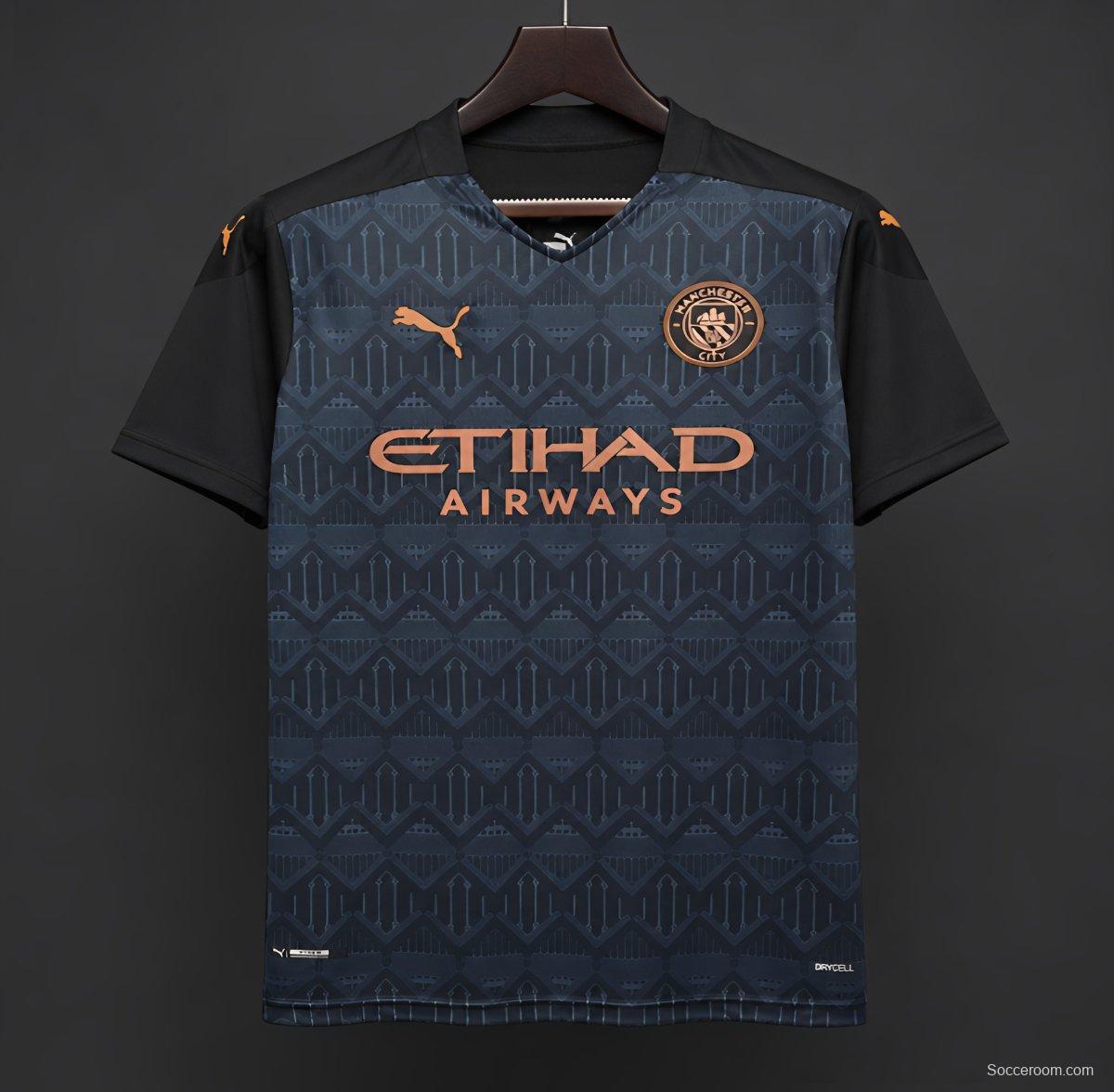 Retro 20/21 Manchester City Away Black Jersey