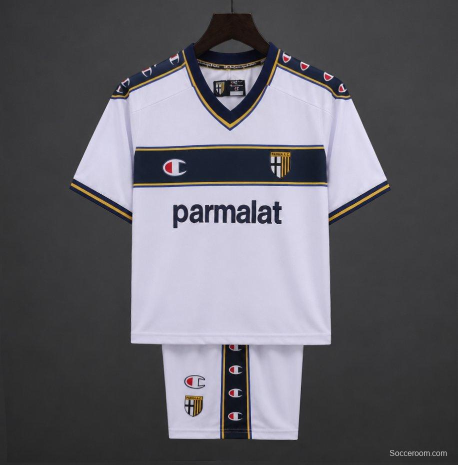 Retro 02/03 Kids Parma Home Jersey