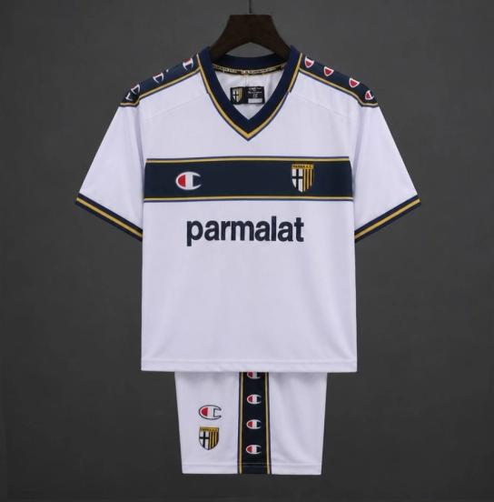 Retro 02/03 Kids Parma Home Jersey