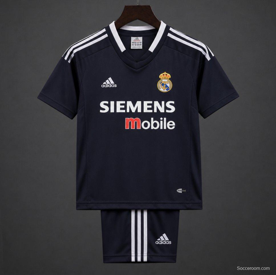 Retro Kids 04/05 Real Madrid Away Jersey